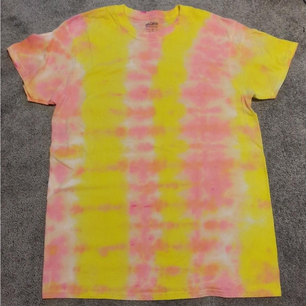 Upcycled tie dye tee